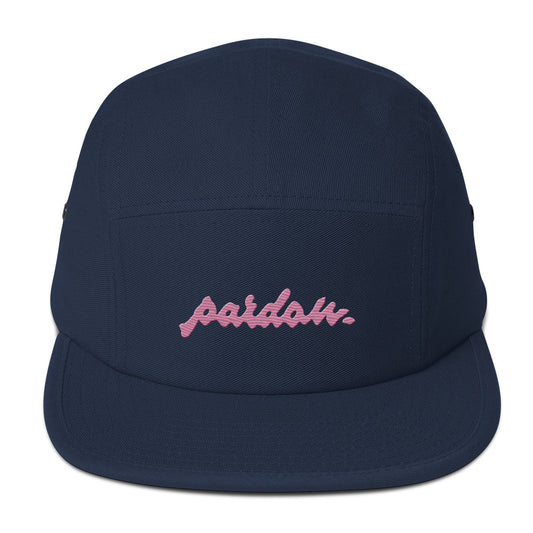 Pardon Script Five Panel Cap